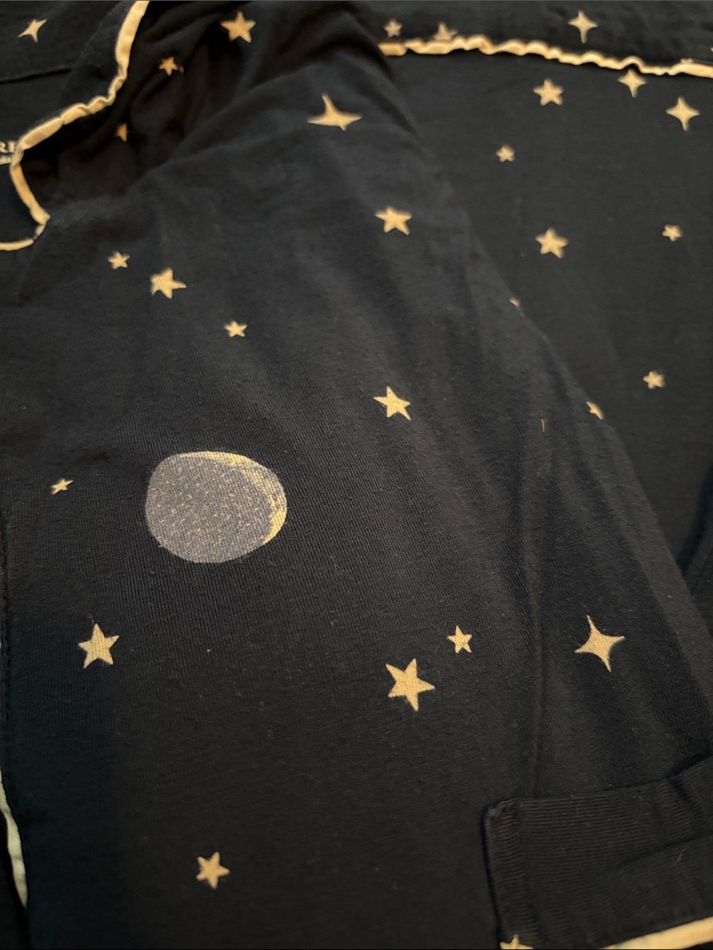 Victoria's Secret Navy Star Print Pajama Set - Picture 3 of 5